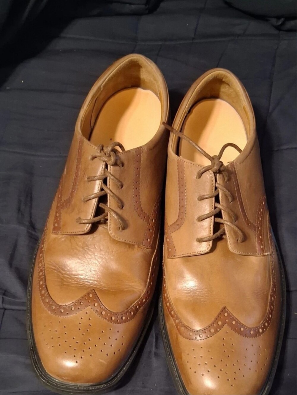 Mens Dr Comfort Othepedic Dress Shoes Size 11 Wide